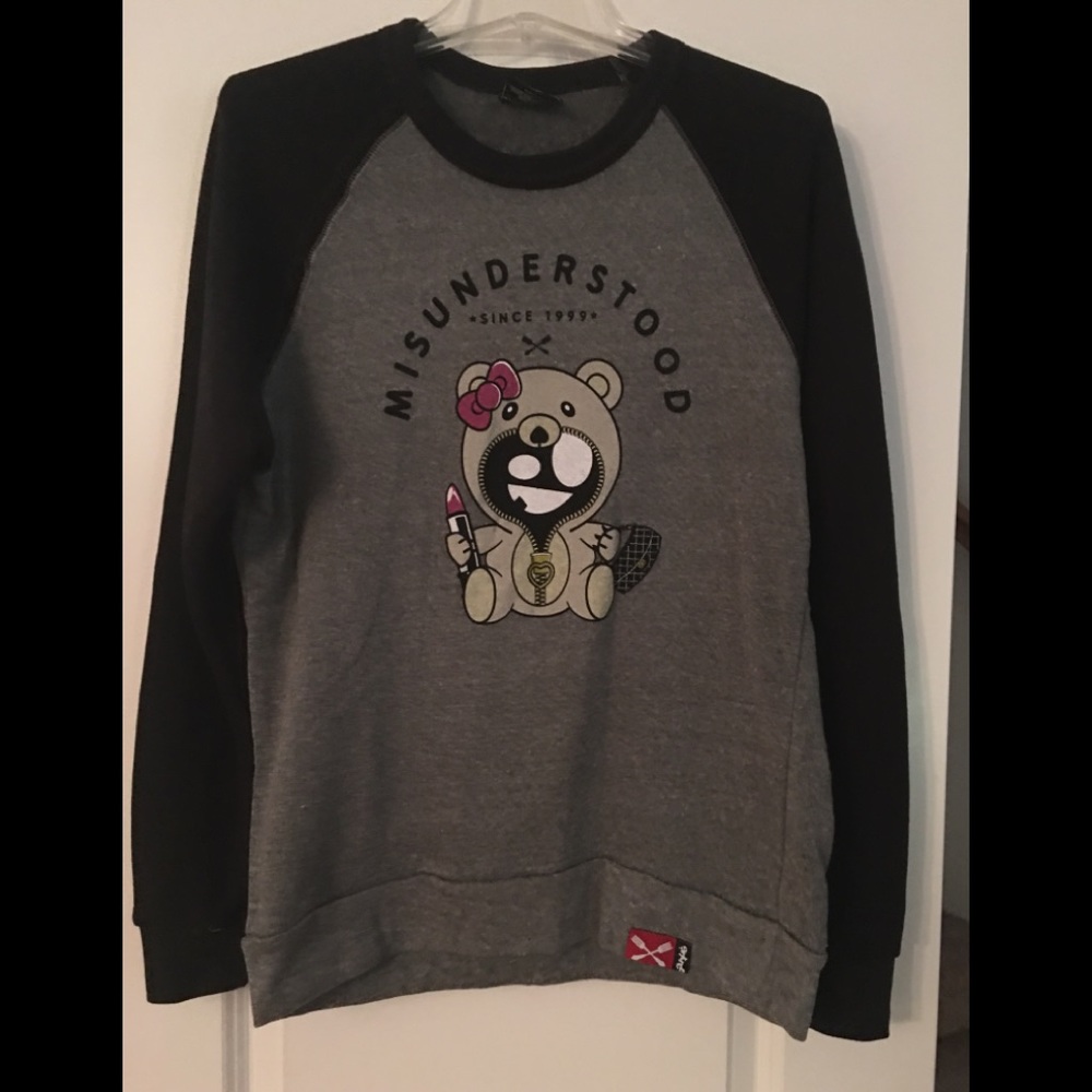 Panda sweatshirt   NWOT